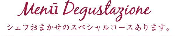 Menū Degustazione